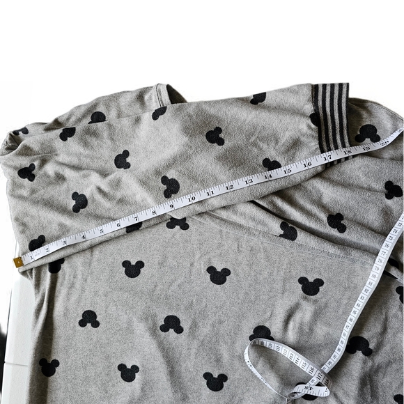 Disney Pajama Set - Gray with Black Mickey Pattern Womens - Picture 7 of 15